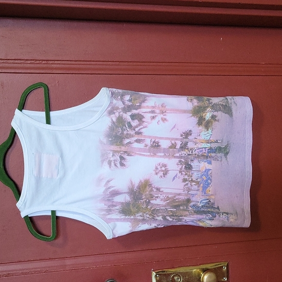 REAL SUPER DRY VEST LABEL SLEEVELESS T-SHIRT ๐ SIZE M - Picture 6 of 11